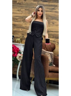 Костюм с бюстие vivian в черно